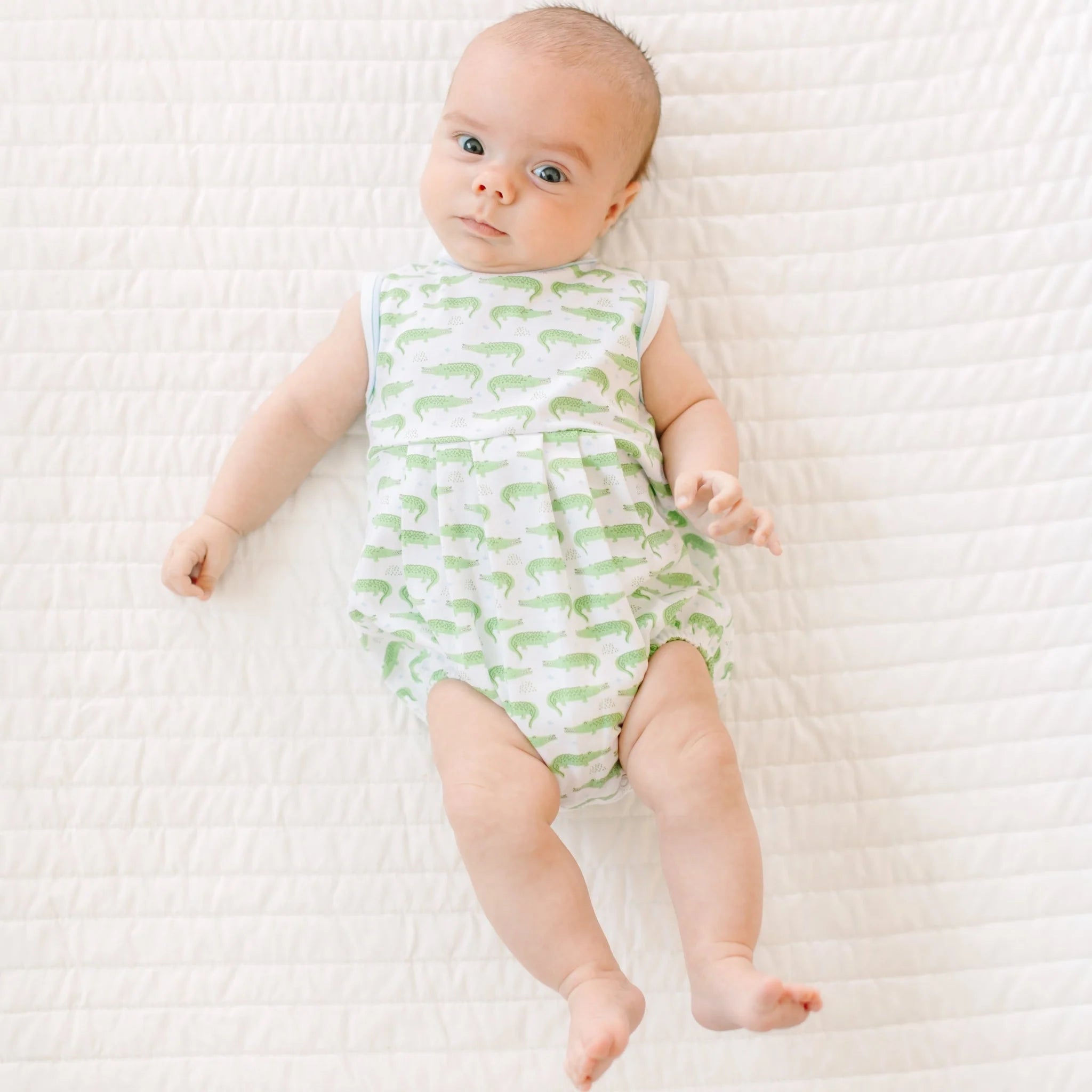 Bayou Baby Print Bubble - Light Blue from Anderson Parker