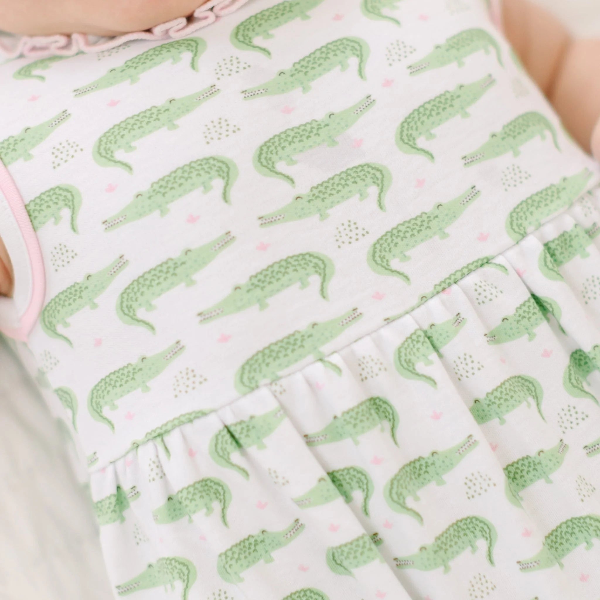 Bayou Baby Print Bubble - Pink from Anderson Parker