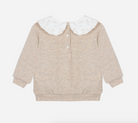 Beige interlock sweater from Anderson Parker