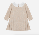 Beige melange interlock dress from Anderson Parker