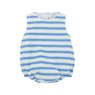 Benjamin Bubble - Broadcloth - Seabrook Stripe/Worth Ave White from Anderson Parker