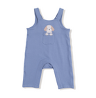 Best Friend Dogs - French Terry - Embroidered Dog Pocket Overall & Shirt Set from Anderson Parker