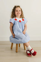 Bib Dress - Apples from Anderson Parker