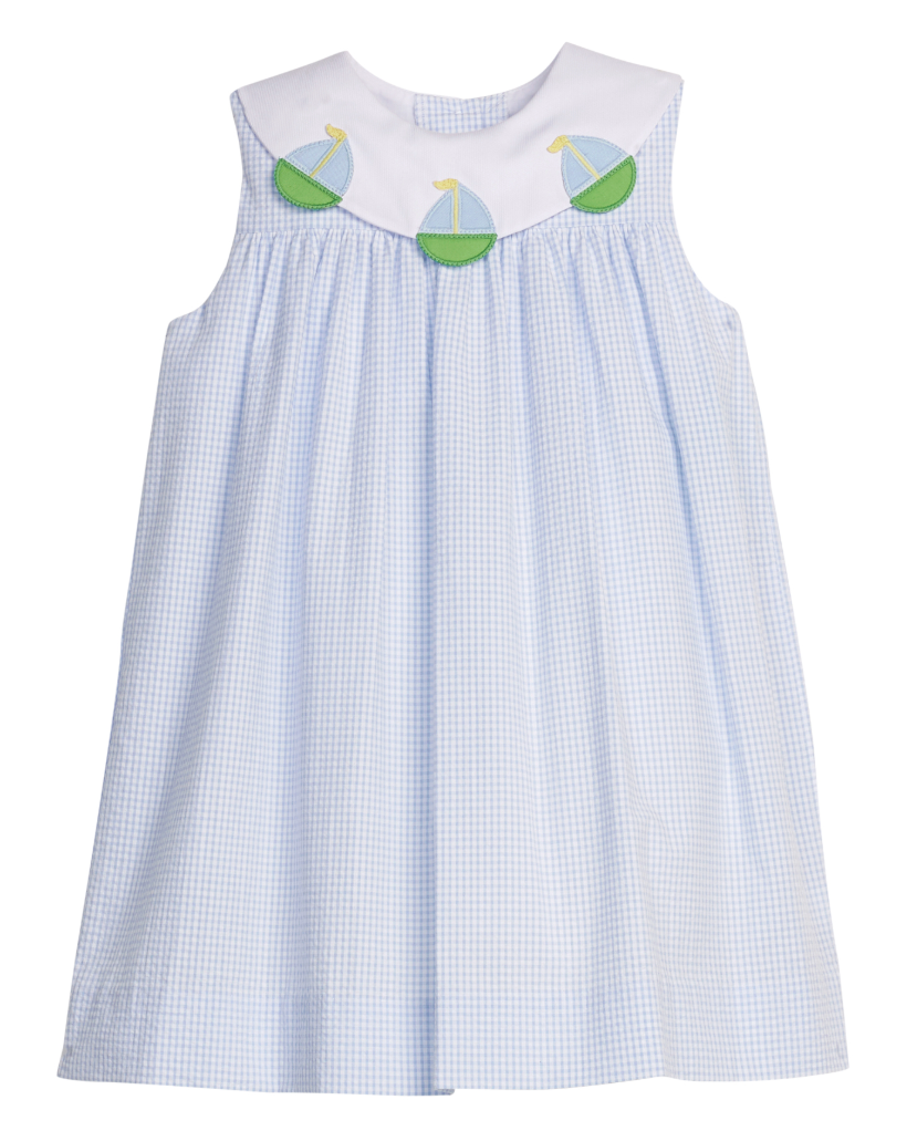 Bib Dress - Sailboats from Anderson Parker