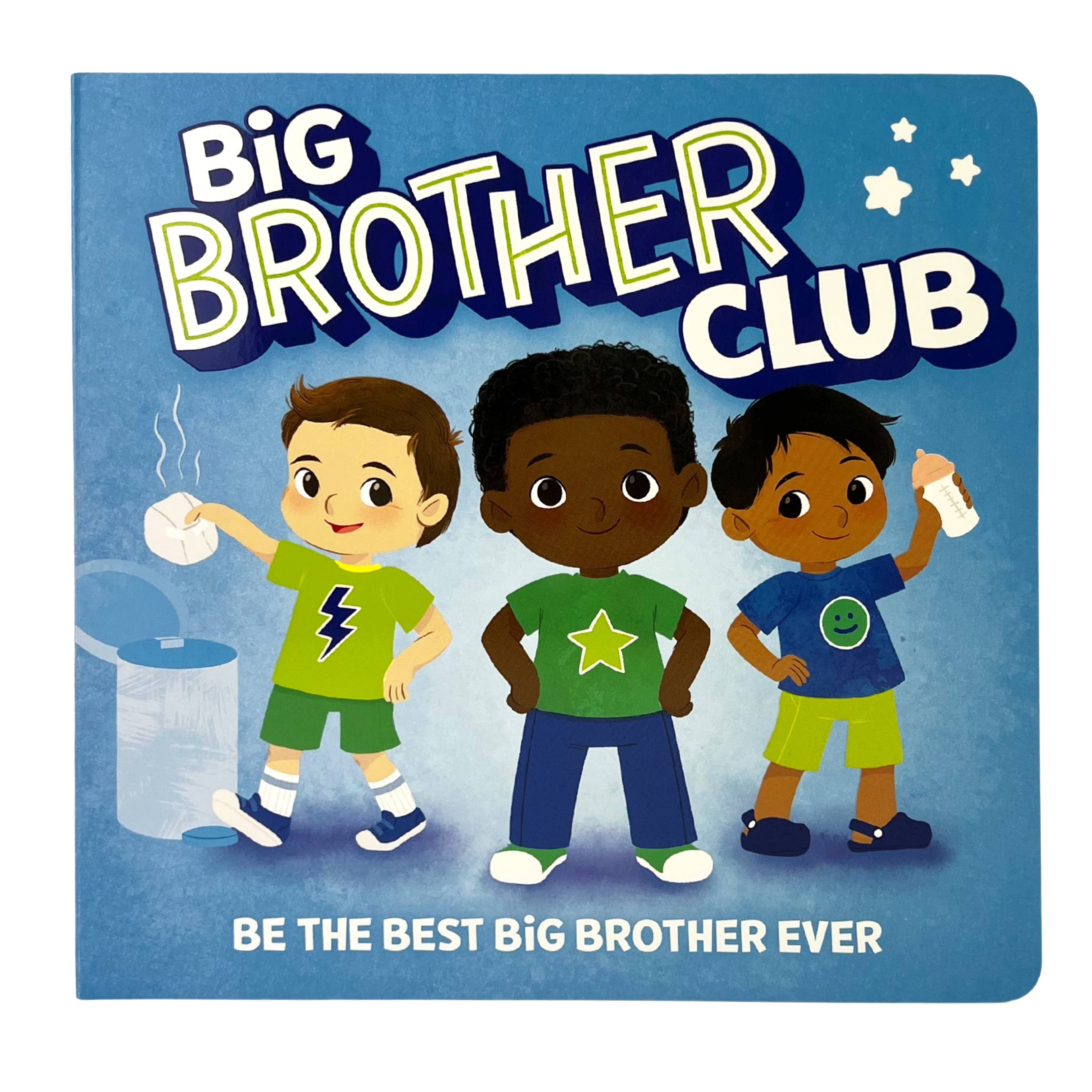 Big Brother Club Board Book with Reward Chart & Stickers from Anderson Parker