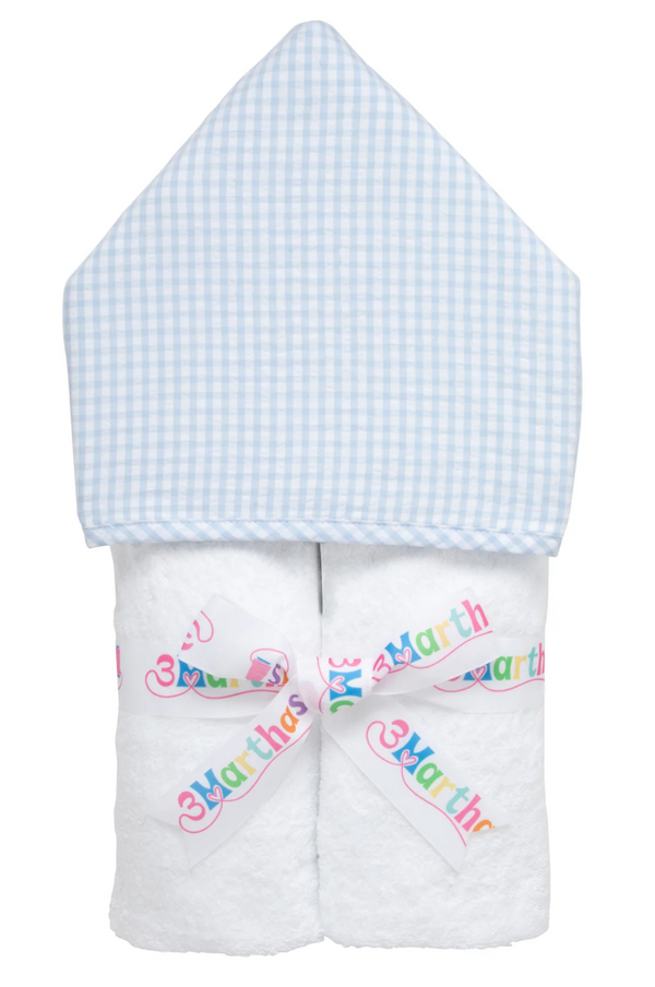 Big Check Everykid Towel - Blue from Anderson Parker