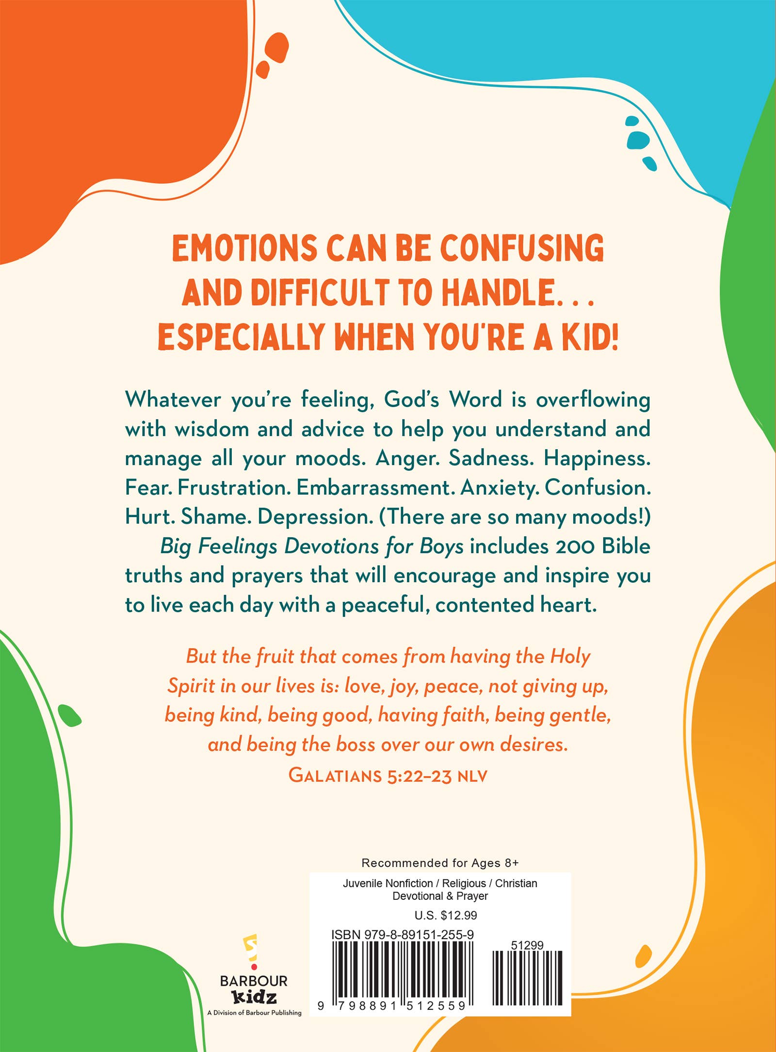 Big Feelings Devotions for Boys from Anderson Parker