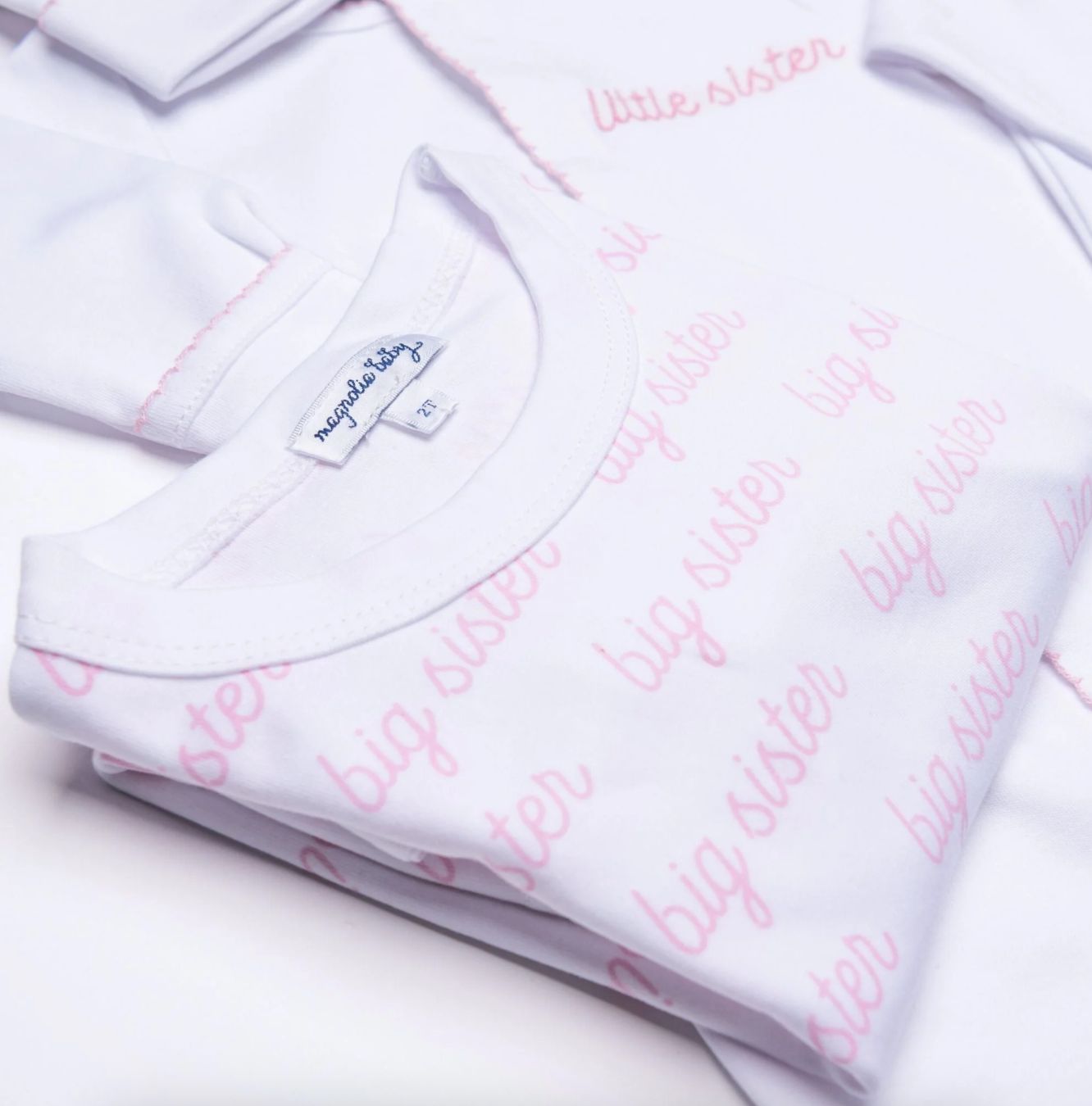 Big Sister Print Long Pajamas from Anderson Parker