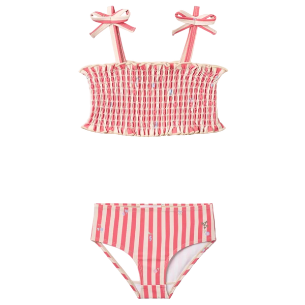 Bikini Carla - Red Stripe Flowers from Anderson Parker