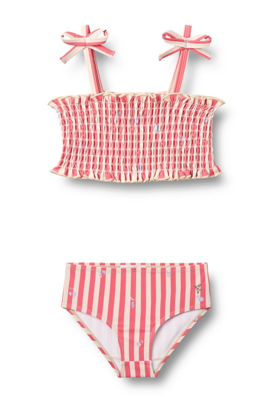 Bikini Carla - Red Stripe Flowers from Anderson Parker