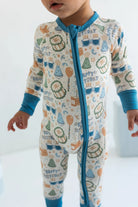Birthday Boy Zipper Romper from Anderson Parker