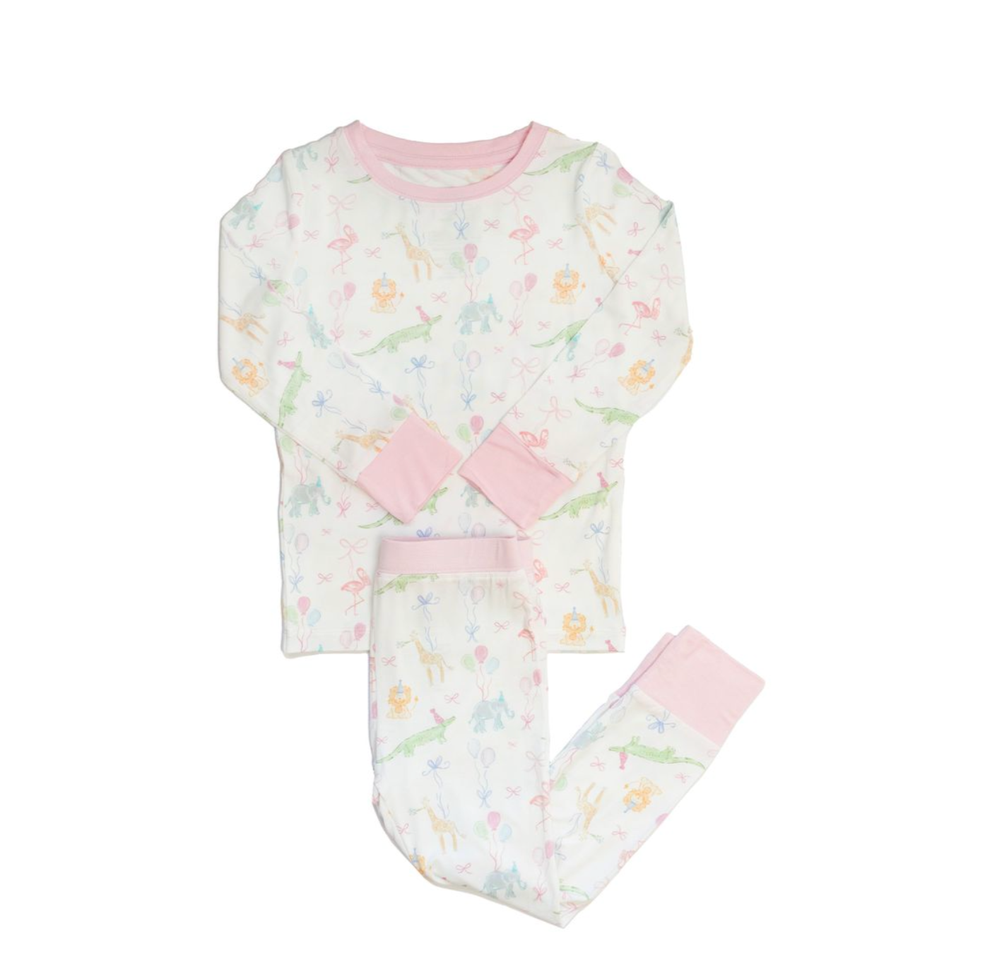 Birthday Zoo Animals 2 Piece Pajama Set from Anderson Parker