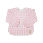 Biscuit Bib - Palm Beach Pink Gingham/Worth Ave White from Anderson Parker