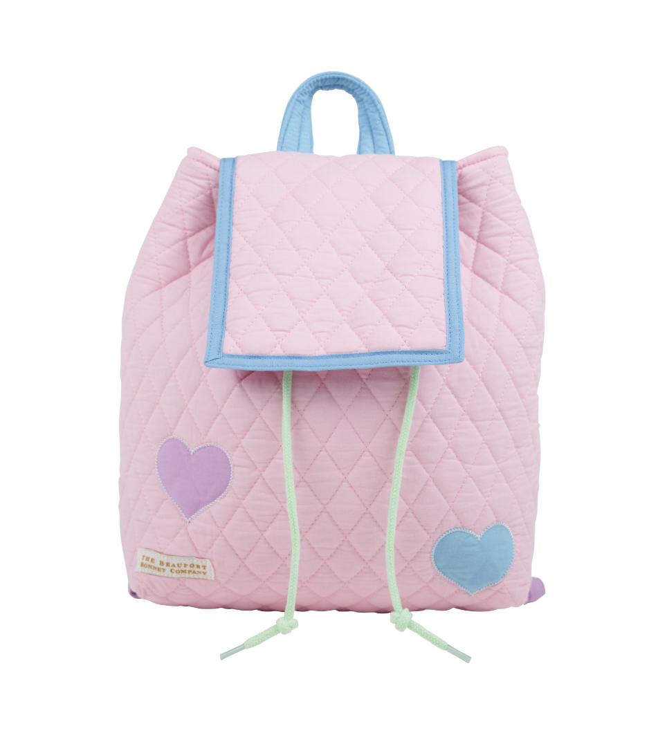 Bitty Backpack - Quilted - Palm Beach Pink from Anderson Parker