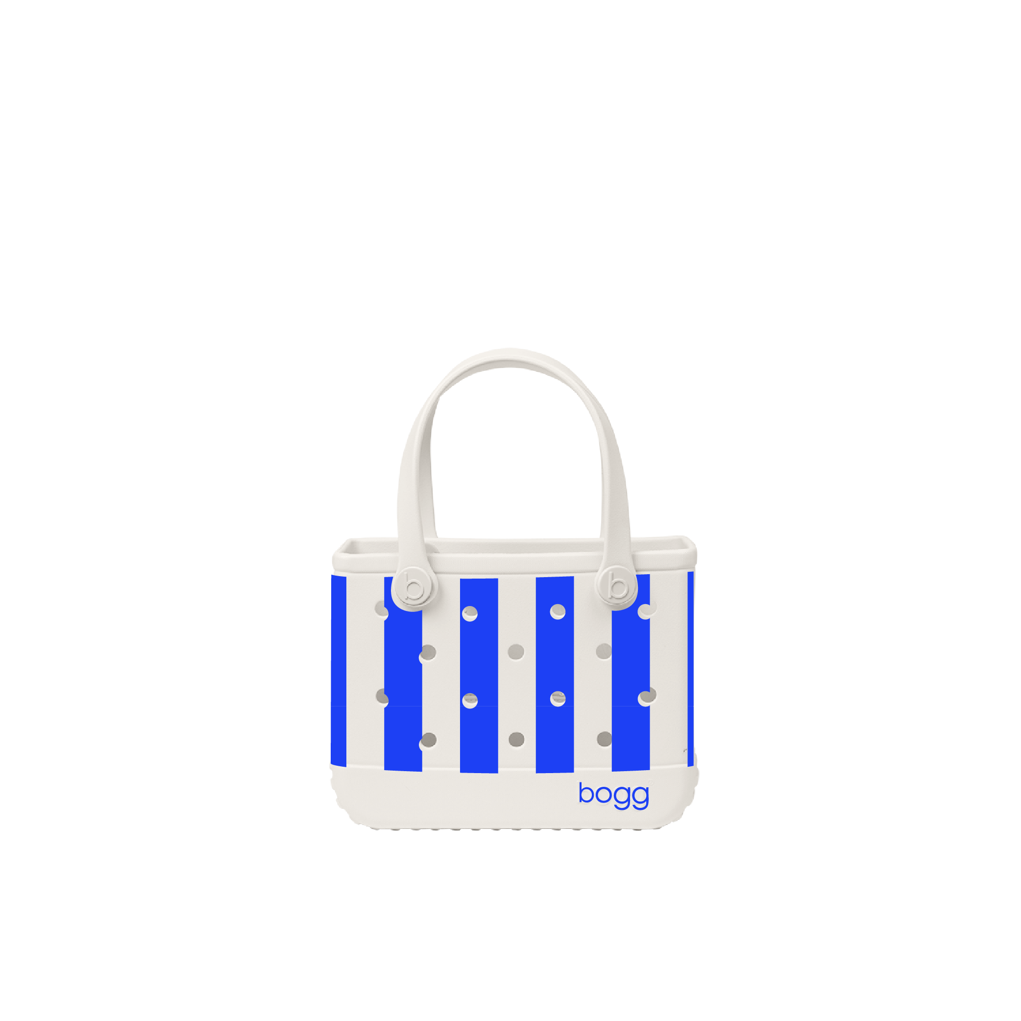 Bitty Bogg Bag - Mykonos Blue Stripe from Anderson Parker