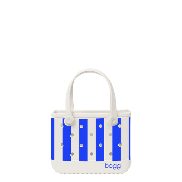 Bitty Bogg Bag - Mykonos Blue Stripe from Anderson Parker