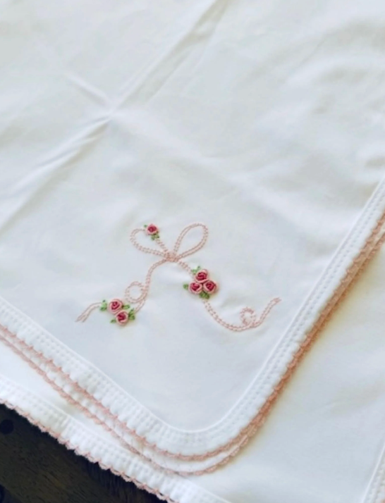 Bitty Bow Blanket from Anderson Parker