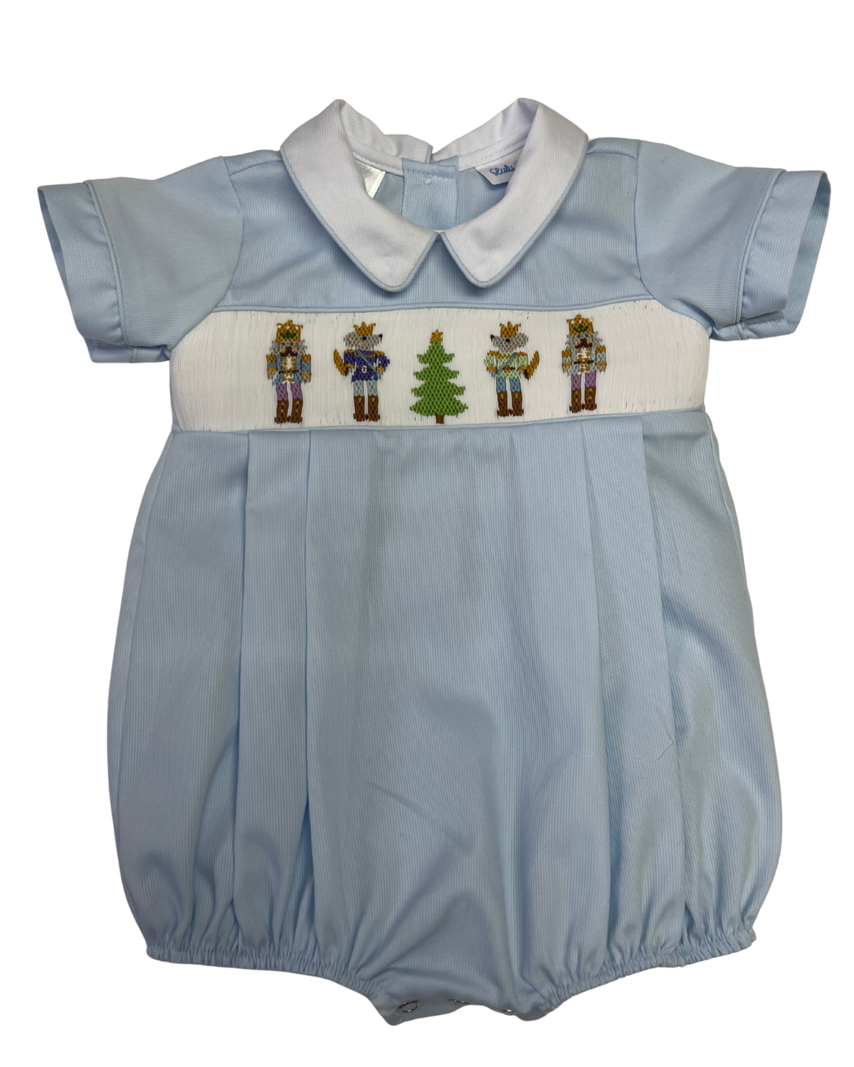 Blake Nutcracker Smocked Bubble from Anderson Parker