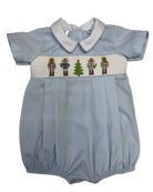 Blake Nutcracker Smocked Bubble from Anderson Parker