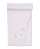 Blanket w/ Hand Embroidery - Pink Jungle from Anderson Parker