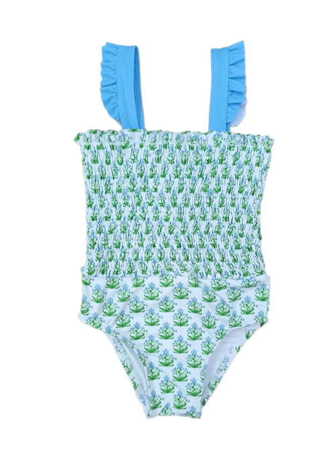 Block Print Girls Swim from Anderson Parker