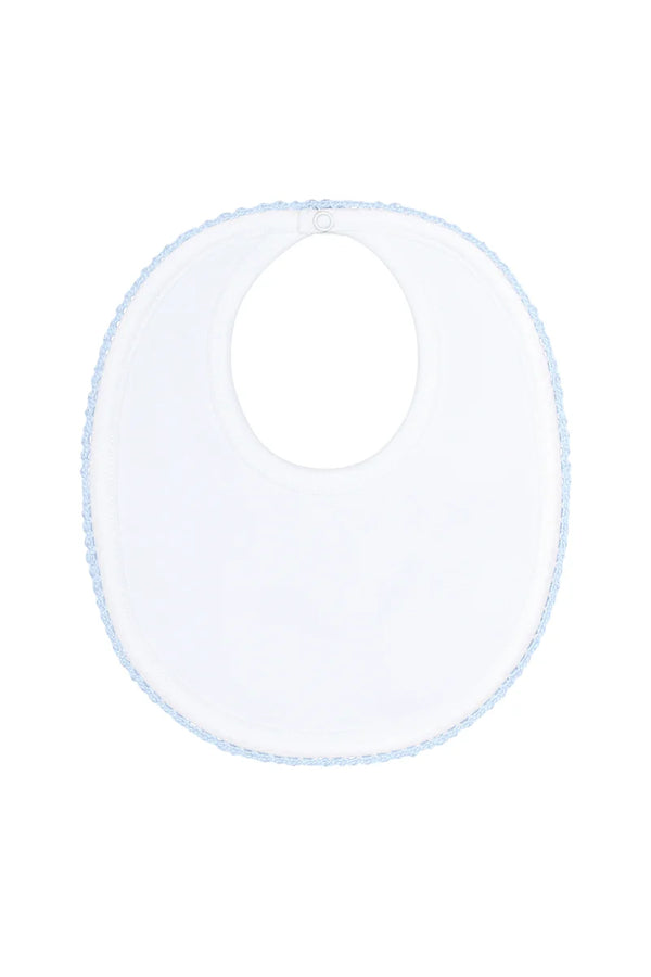 Blue Crochets Bib from Anderson Parker
