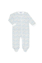 Blue Meadow Zipper Footie from Anderson Parker