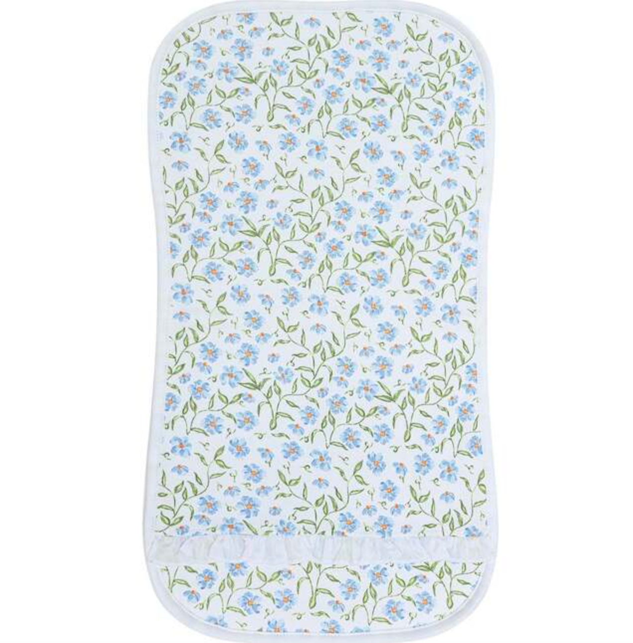 Blue Vines Bib & Burp Cloth Set from Anderson Parker