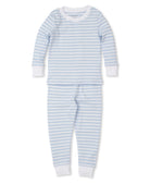 Blue and White Striped Pajama Set from Anderson Parker