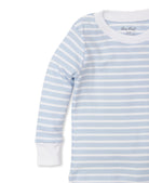 Blue and White Striped Pajama Set from Anderson Parker