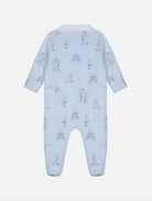 Blue toile du jouy babygrow from Anderson Parker