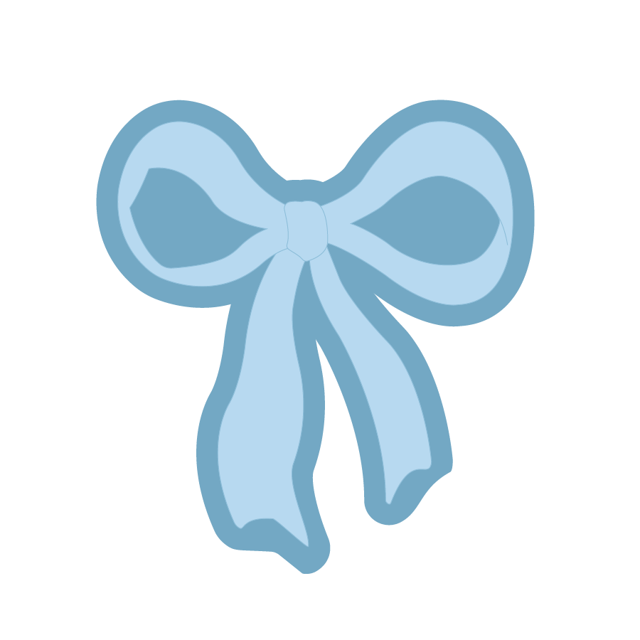 Bogg Bit - Blue Bow from Anderson Parker