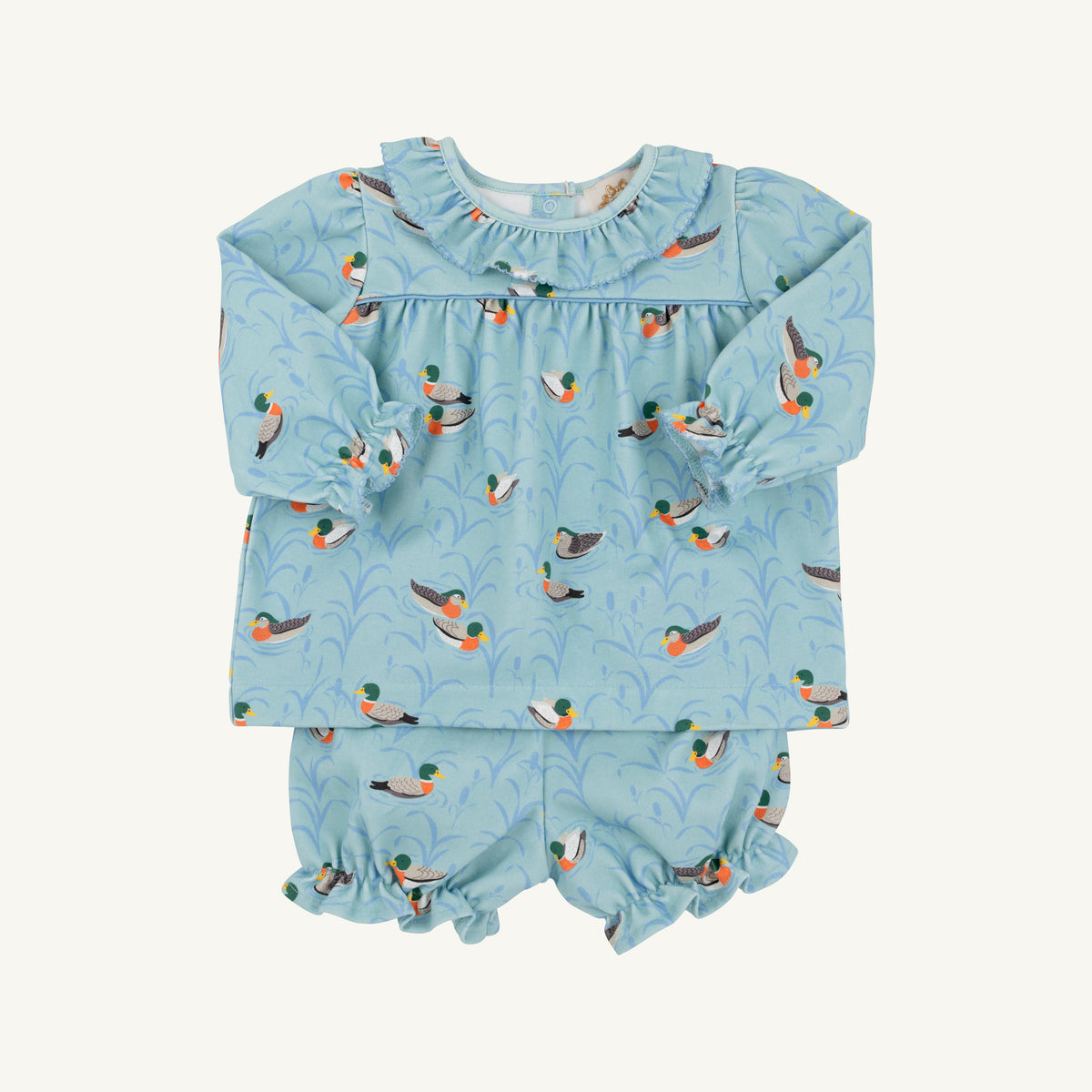 Bon Air Bloomer Set - Pima - Fine Weather for Ducks/Sarasota Sky from Anderson Parker