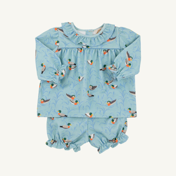 Bon Air Bloomer Set - Pima - Fine Weather for Ducks/Sarasota Sky from Anderson Parker