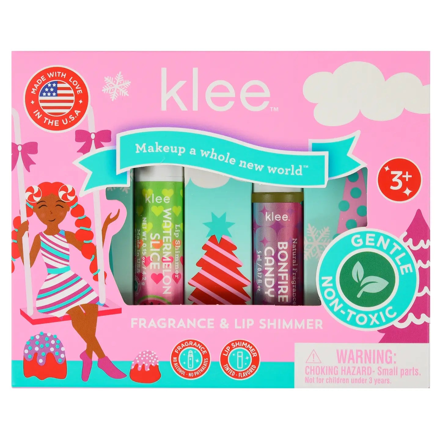 Bonfire Candy - Natural Fragrance Lip Shimmer Set from Anderson Parker