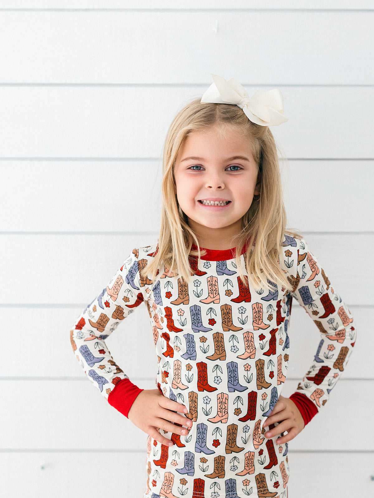 Boots and Blooms PJ Set from Anderson Parker