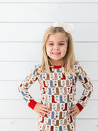 Boots and Blooms PJ Set from Anderson Parker
