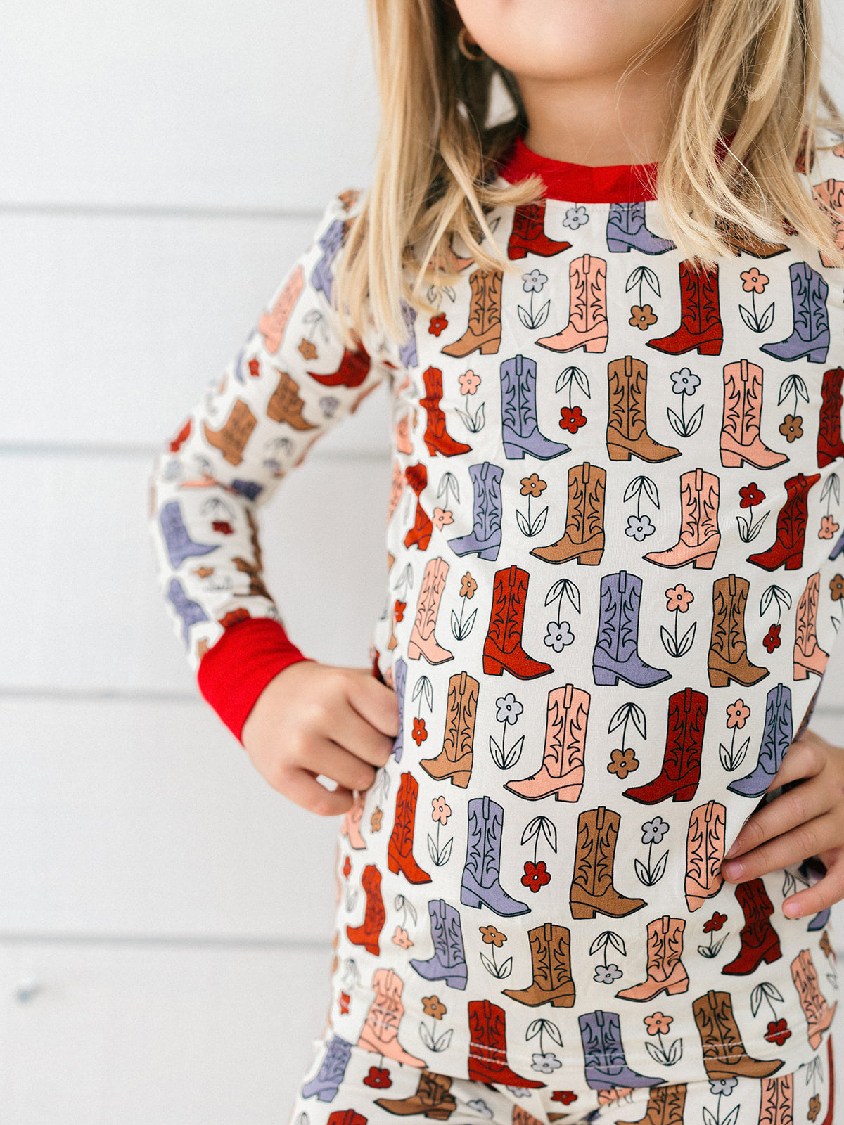 Boots and Blooms PJ Set from Anderson Parker