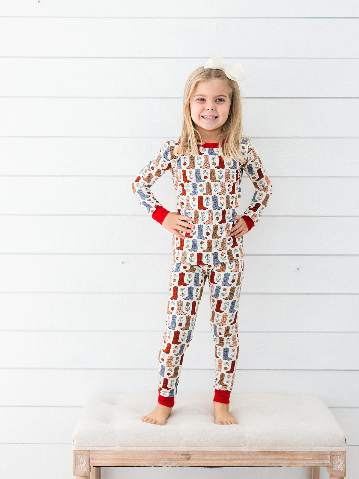 Boots and Blooms PJ Set from Anderson Parker