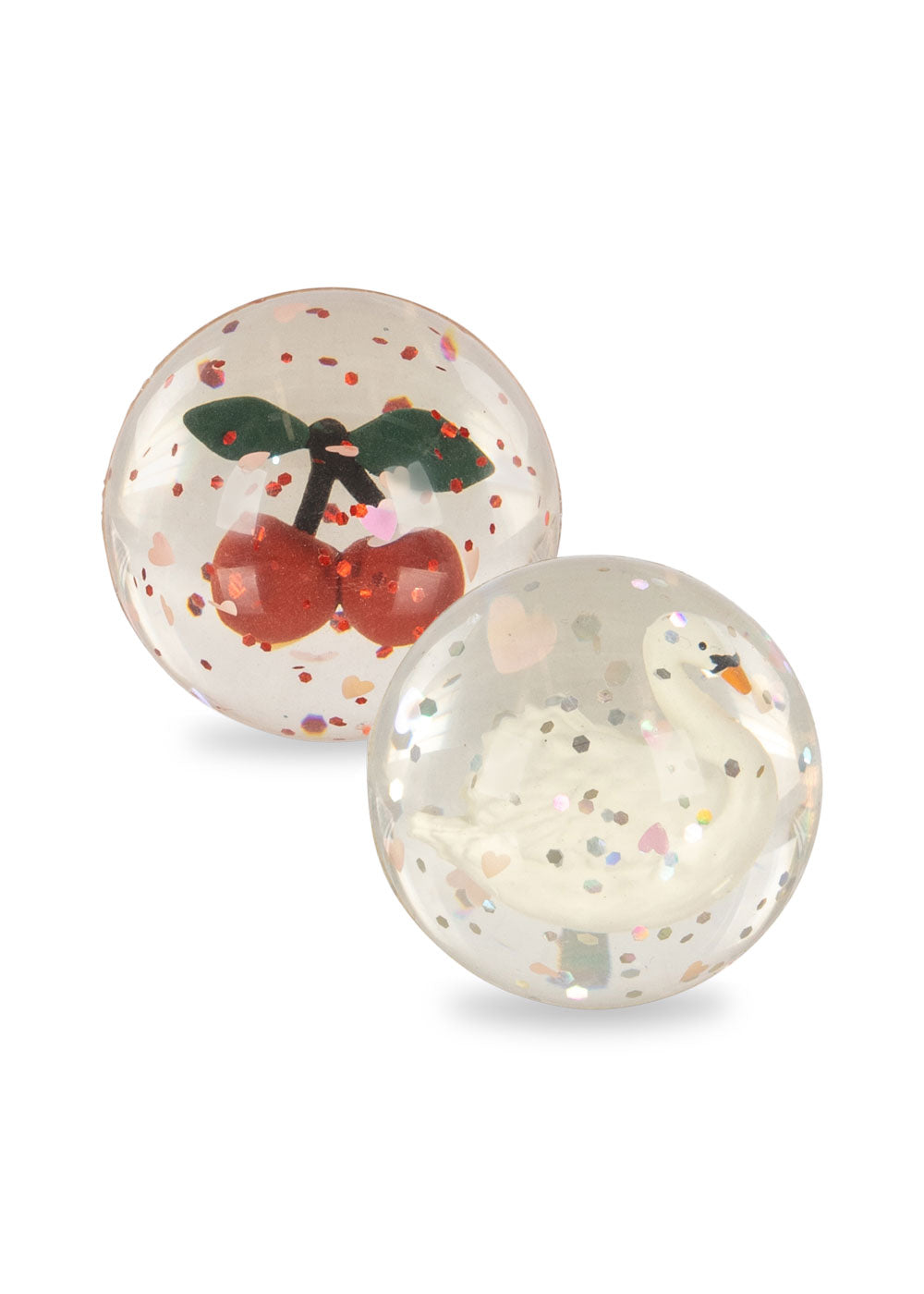 Bouncing Ball Set - Swan/Cherry from Anderson Parker
