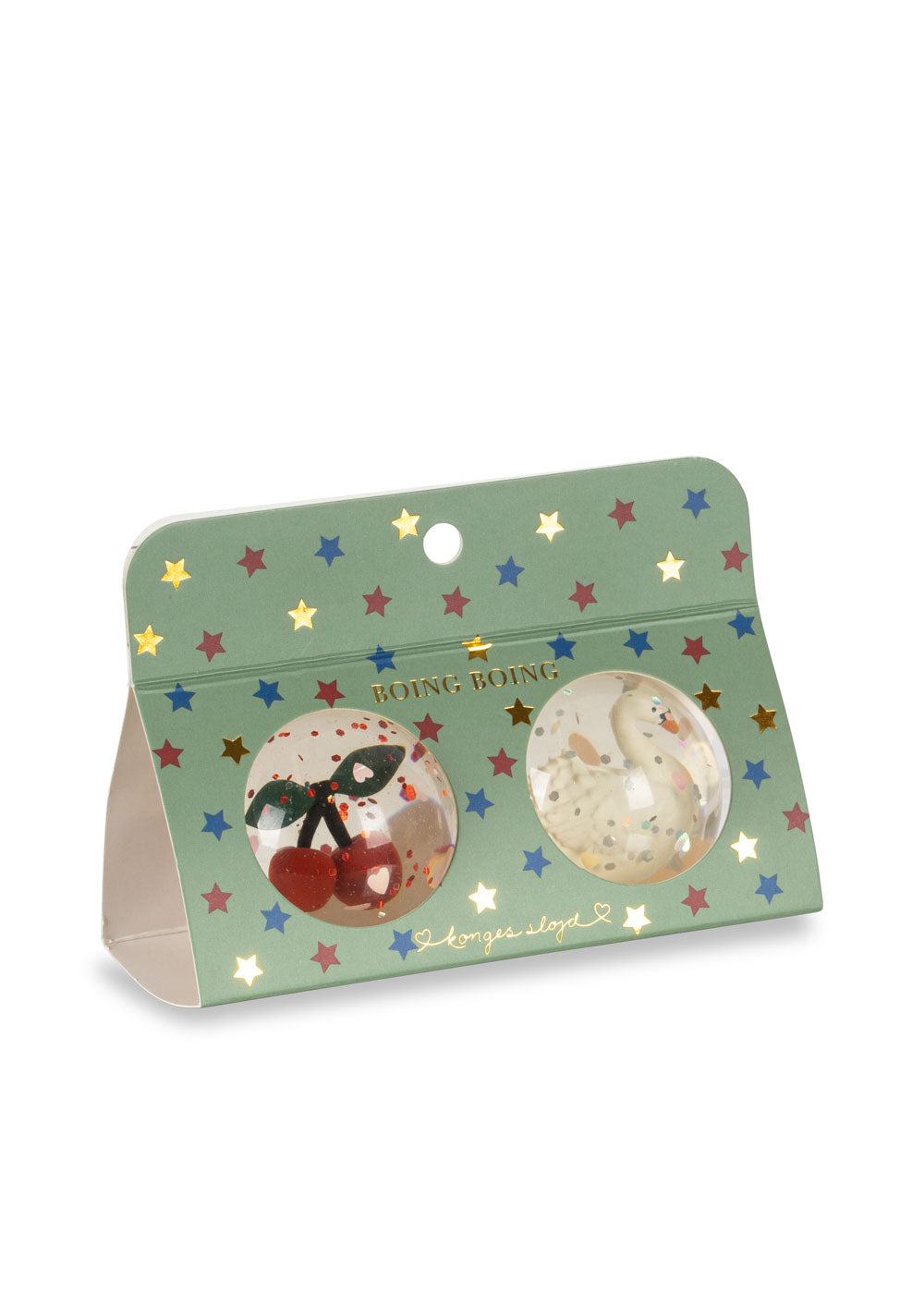 Bouncing Ball Set - Swan/Cherry from Anderson Parker