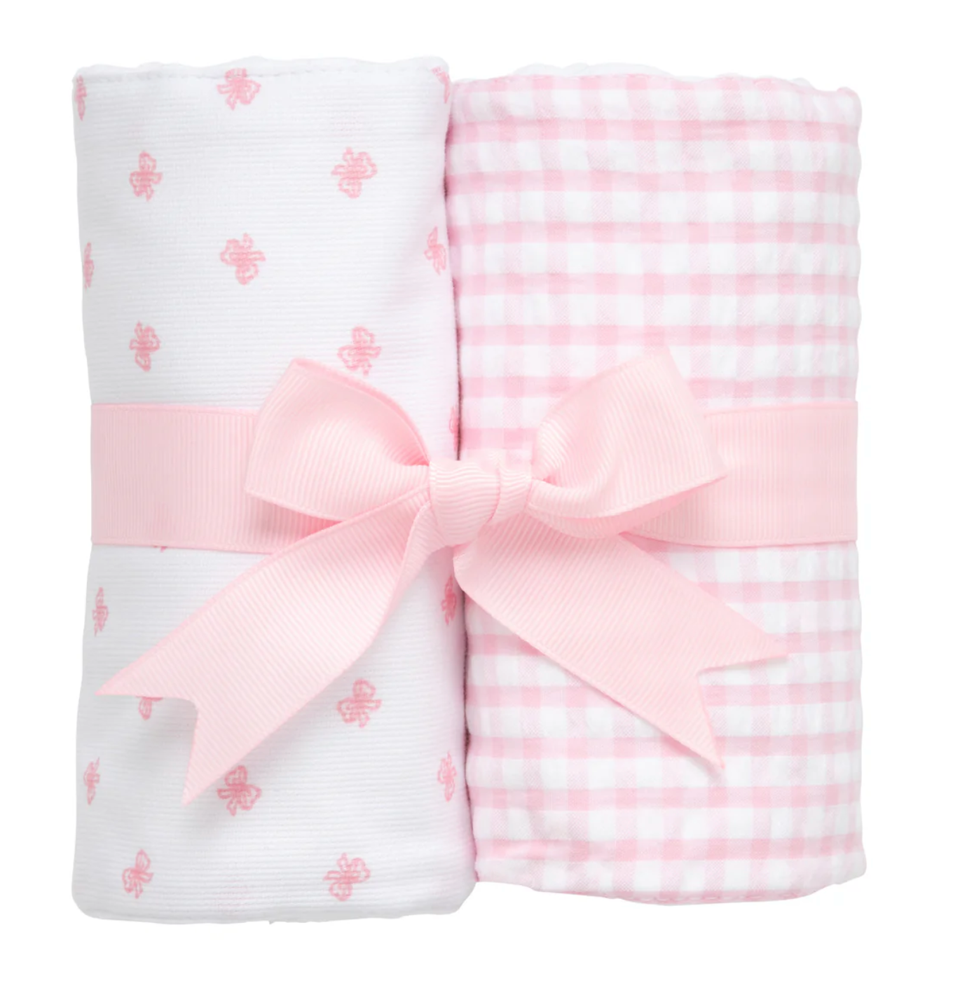 Bow Set of Two Burps - Pink from Anderson Parker