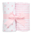 Bow Set of Two Burps - Pink from Anderson Parker