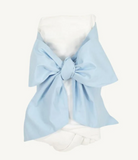Bow Swaddle - Buckhead Blue - Broadcloth from Anderson Parker