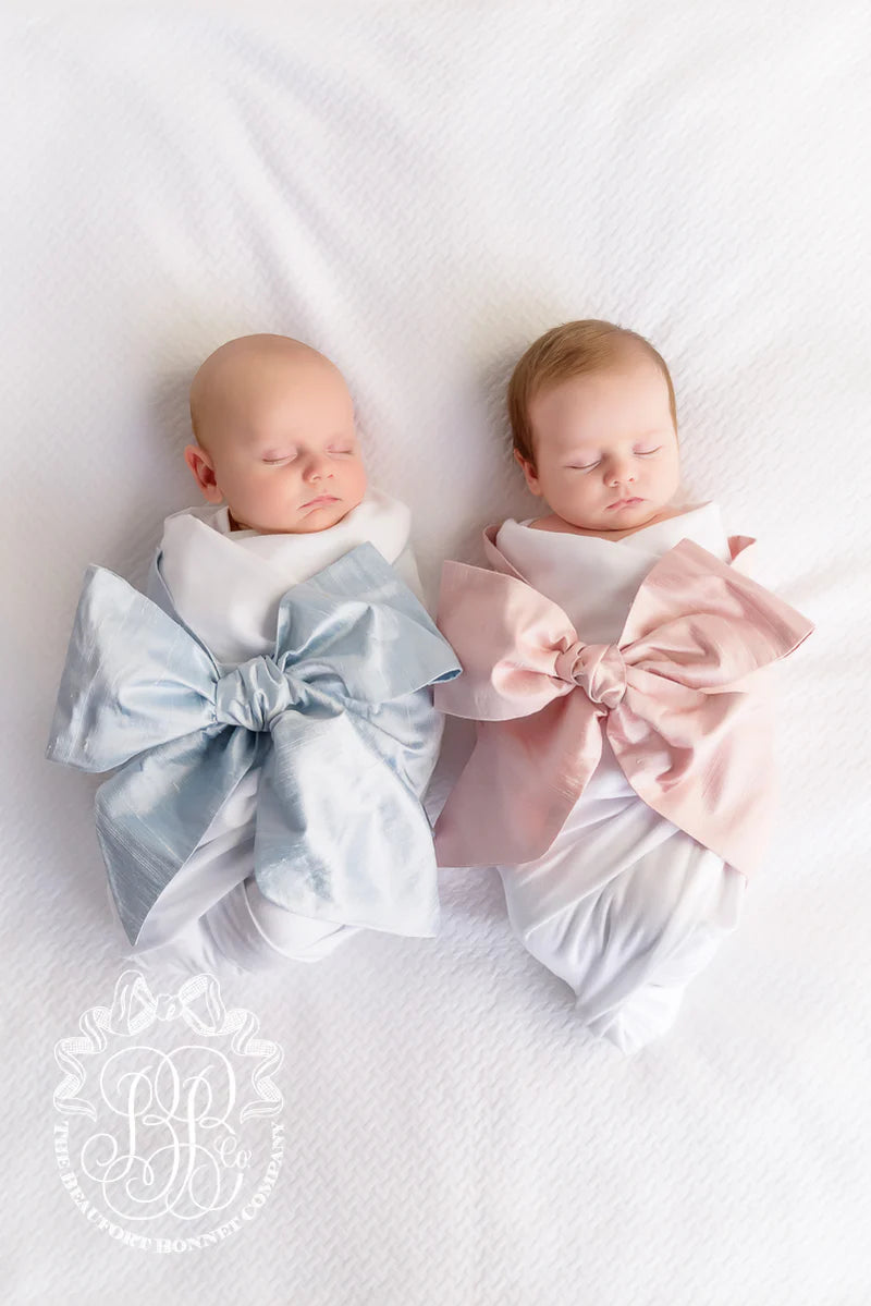 Bow Swaddle - Palm Beach Pink from Anderson Parker
