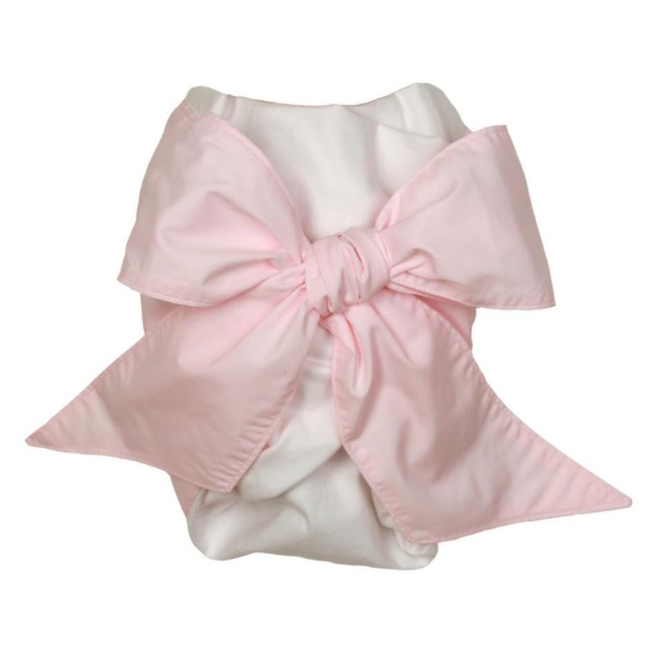 Bow Swaddle - Palm Beach Pink - Broadcloth from Anderson Parker