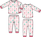 Bow Trellis Tree - Long Sleeve Loungewear Set from Anderson Parker