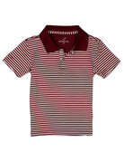 Boys Dallas Polo - Maroon from Anderson Parker