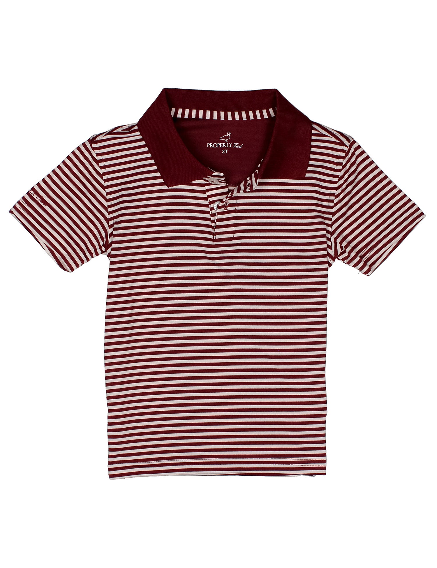 Boys Dallas Polo - Maroon from Anderson Parker