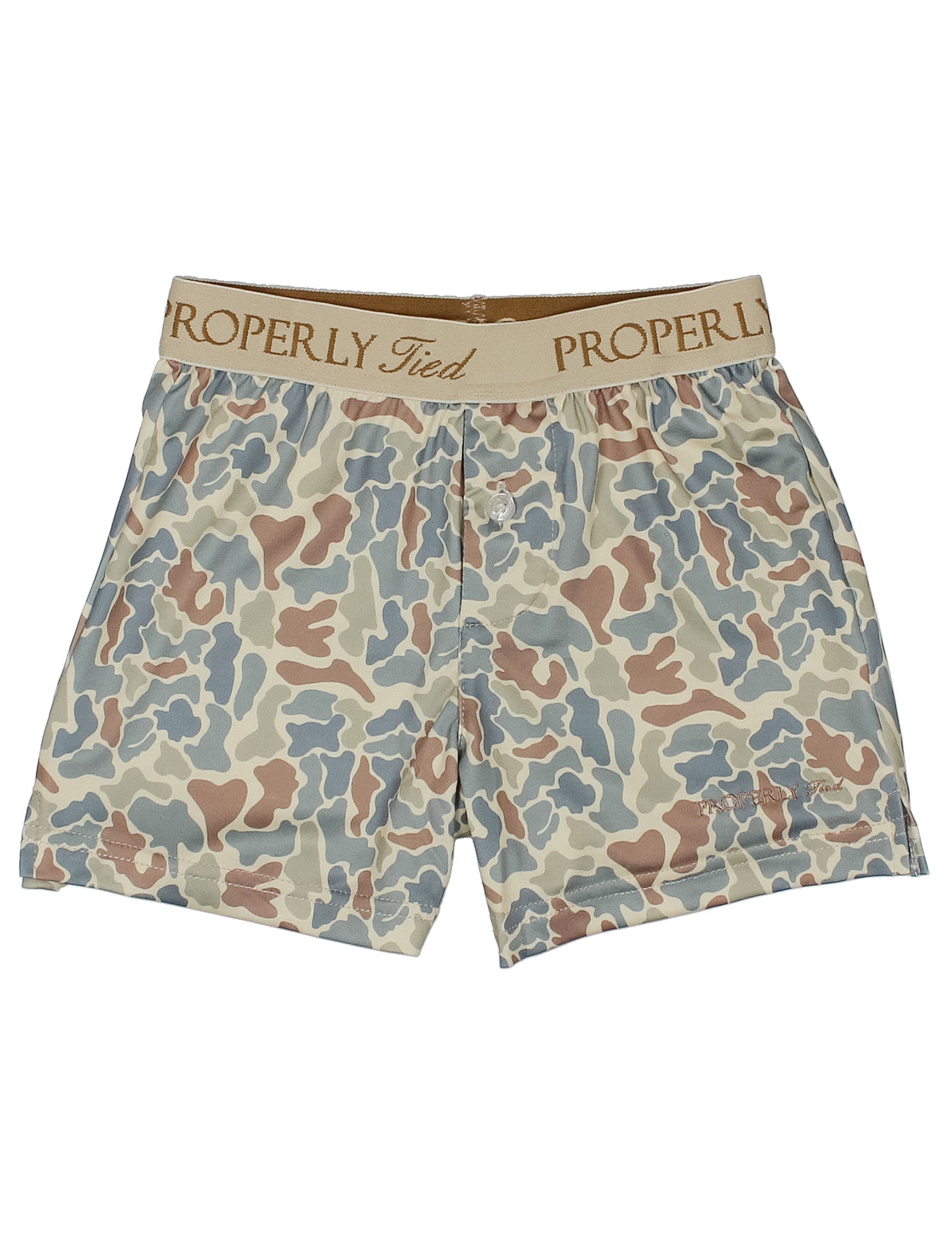 Boys Inlet Boxer - Field Camo from Anderson Parker